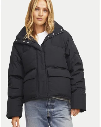 Geaca dama,  304511523, Nylon, Negru, Negru