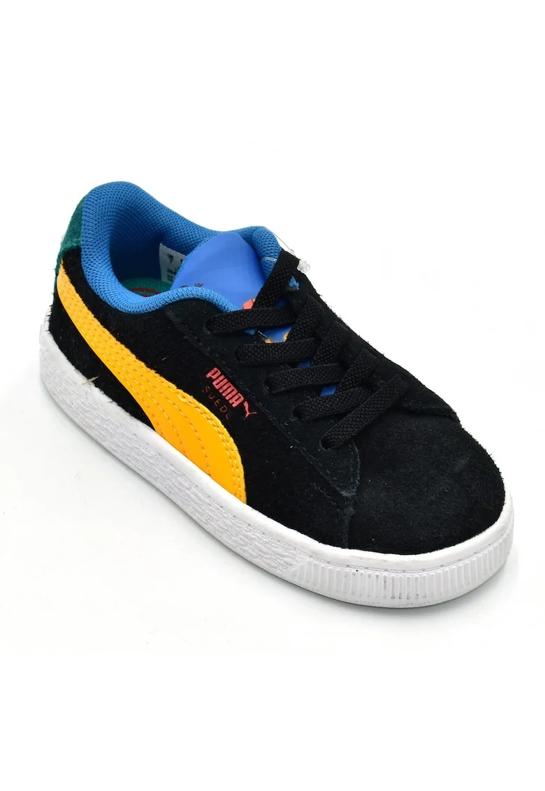 Pantofi sport copii,  Piele, Negru