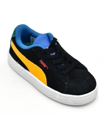 Pantofi sport copii,  Piele, Negru
