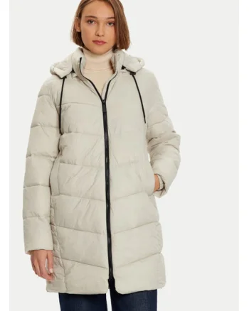 Geaca dama,  304751813, Nylon, Bej, Bej