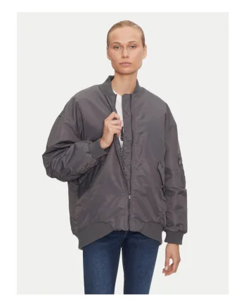 Geaca dama,  304499548, Nylon, Gri, Gri