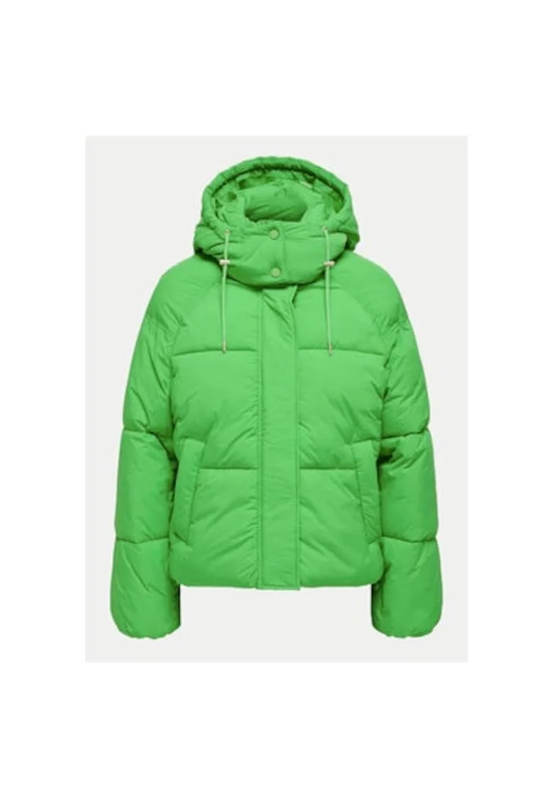 Geaca dama,  304497445, Poliamida, Verde, Verde