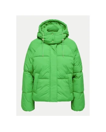 Geaca dama,  304497445, Poliamida, Verde, Verde