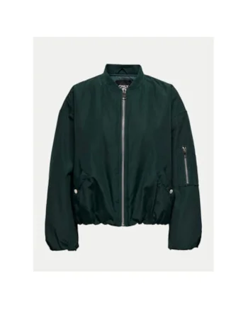 Geaca bomber Holly 15322124 Verde Loose Fit, Poliester, Verde