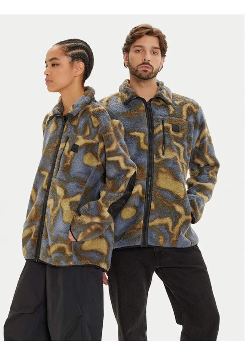Geaca unisex,  304182259, Poliester, Albastru, Albastru