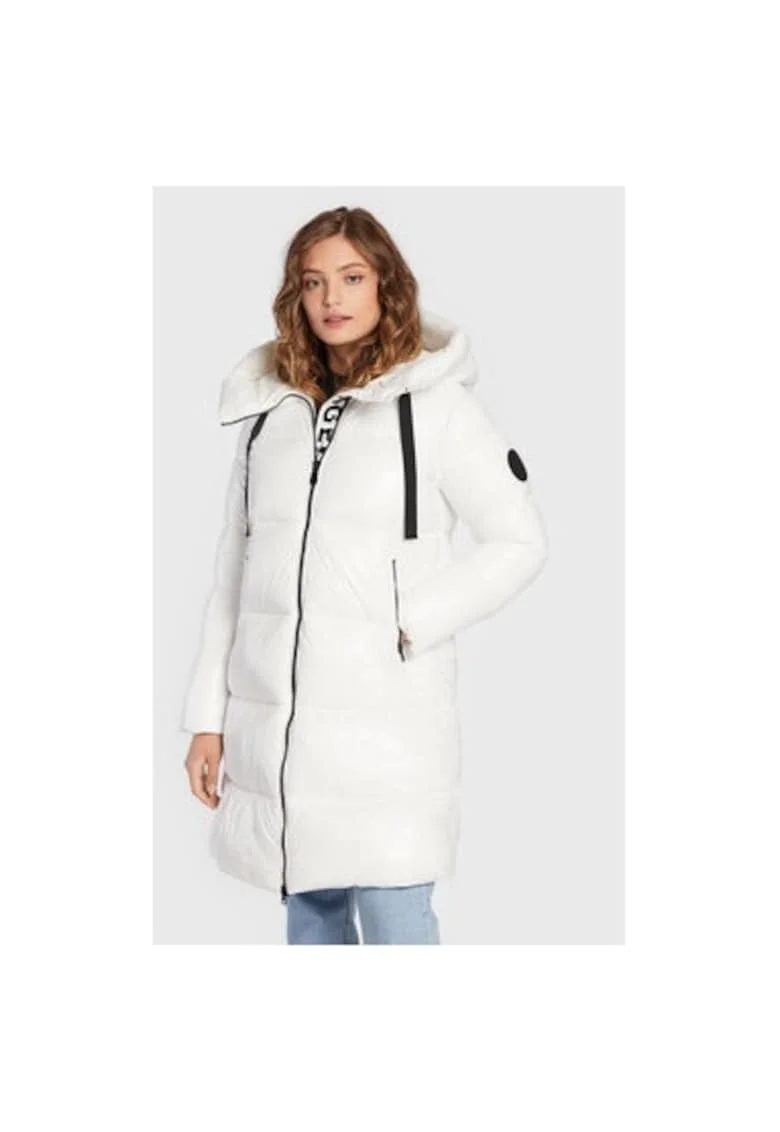 Geaca dama,  301536741, Nylon, Alb, Alb