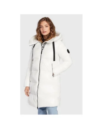 Geaca dama,  301536741, Nylon, Alb, Alb
