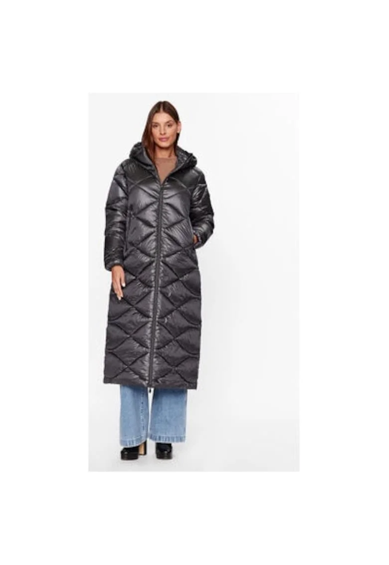 Geaca dama,  303323400, Nylon, Negru, Negru