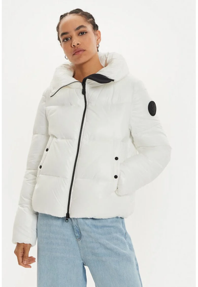 Geaca dama,  304214288, Nylon, Alb, Alb