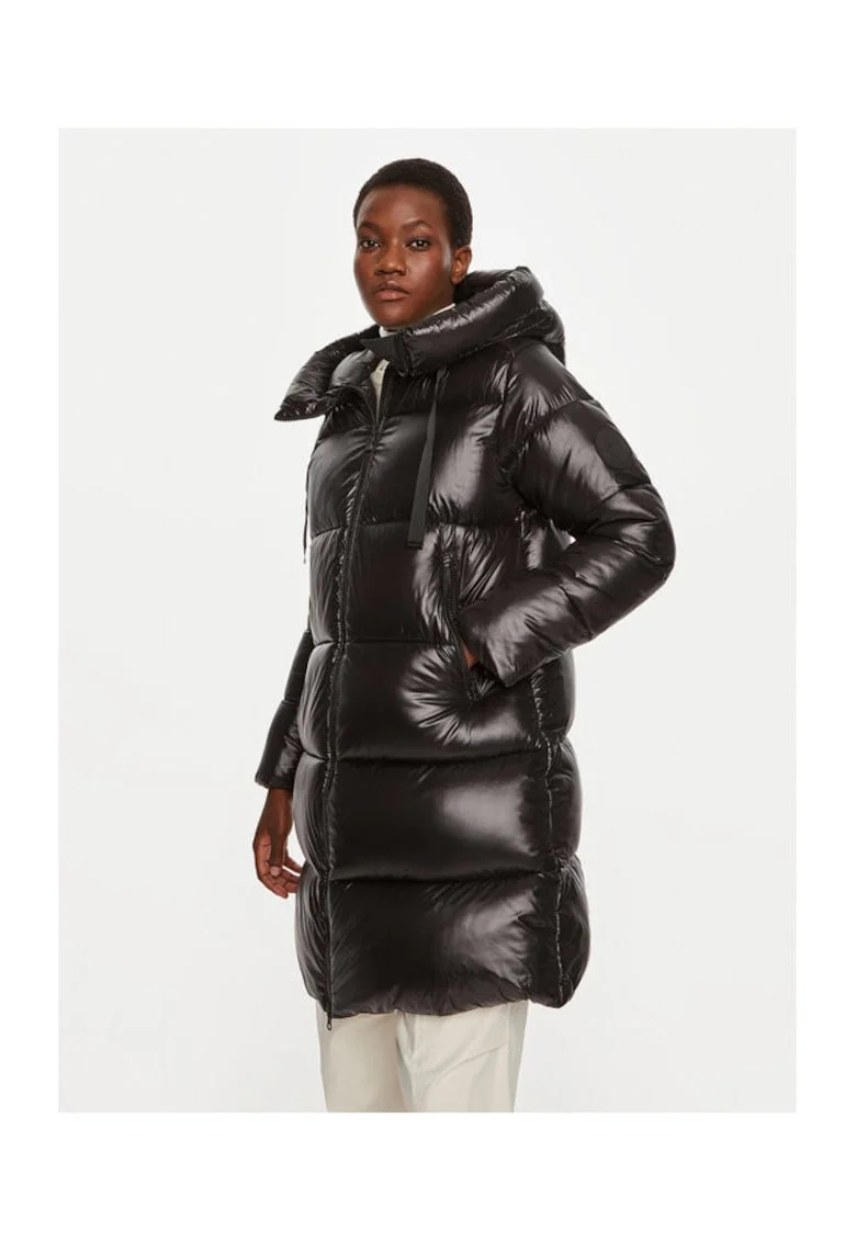 Geaca dama,  304214301, Nylon, Negru, Negru