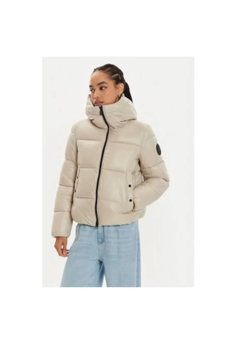 Geaca dama,  304213847, Nylon, Bej, Bej