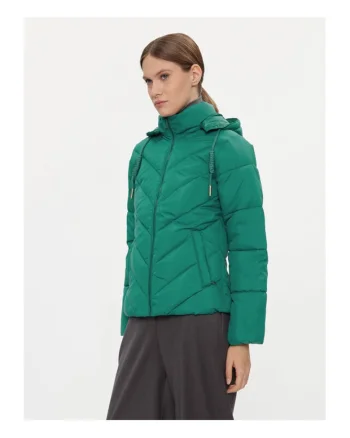 Geaca dama,  303129293, Poliester, Verde, Verde