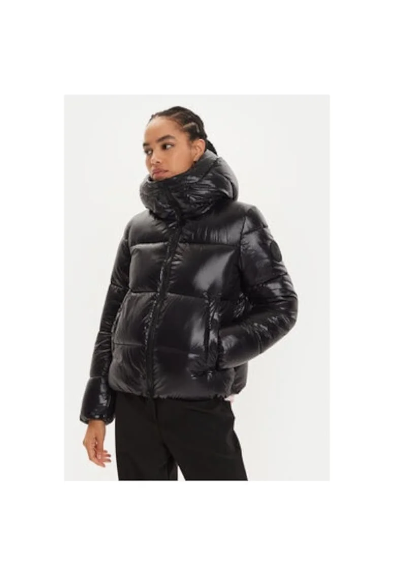 Geaca dama,  304213786, Nylon, Negru, Negru