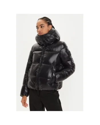 Geaca dama,  304213786, Nylon, Negru, Negru