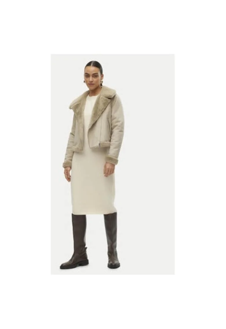 Cojoc dama,  304509247, Poliester, Gri, Gri