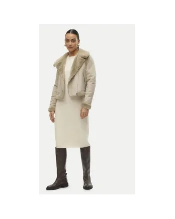 Cojoc dama,  304509247, Poliester, Gri, Gri
