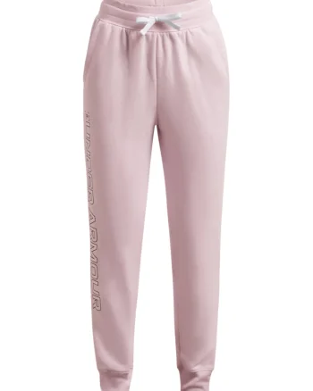 Pantaloni cu imprimeu logo pentru fitness Rival, Lila