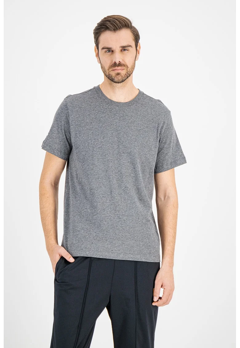 Tricou de bumbac pentru fotbal Park20, Gri
