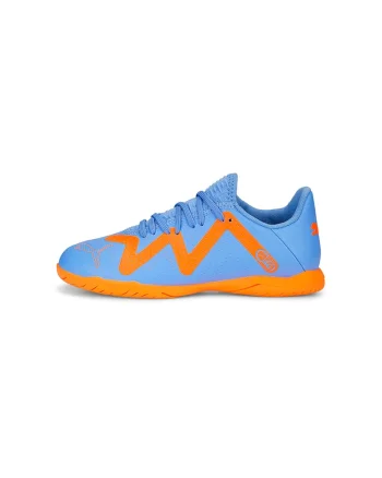 Pantofi pentru fotbal Future Play IT, Portocaliu/Albastru lavanda