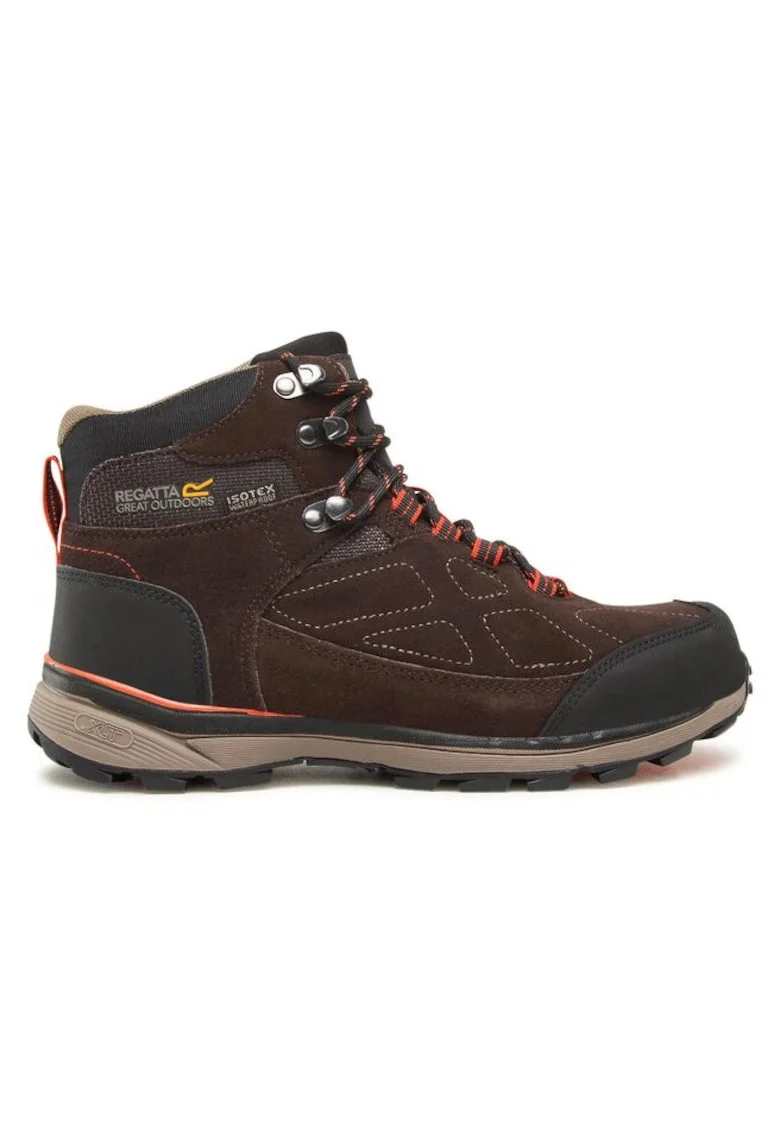 Pantofi sport barbati  300785218, Piele intoarsa, Maro, Maro