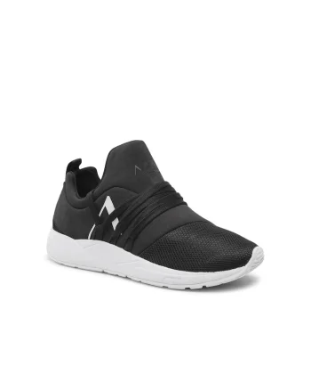 Pantofi sport dama,  208980890, Negru, Textil, Negru