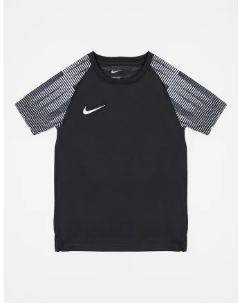 Tricou cu tehnologie Dri-Fit pentru fotbal Academy, Alb/Negru