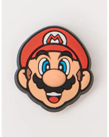 Talisman pentru saboti Jibbitz Super Mario, Rosu vermillion/Bej deschis