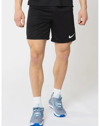Pantaloni scurti cu tehnologie Dri-FIT pentru fotbal Park III, Negru
