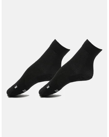 Set de sosete unisex pana la glezna, pentru tenis - 2 perechi, Negru