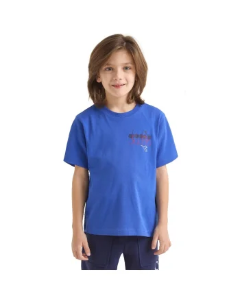 Tricou  Graffiti JR 181707-60046, Baieti, Albastru