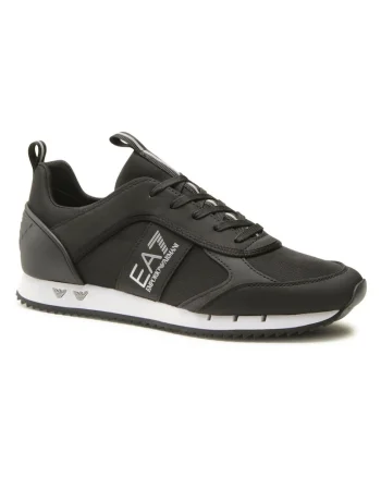 Pantofi sport barbati,  302482764, Textil, Negru, Negru