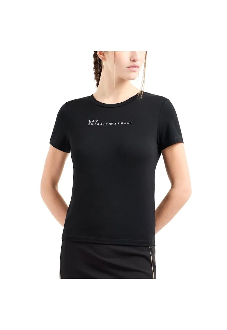 Tricou  pentru Femei, w tee, 7W000274-AF12945-UC001, Negru, Negru