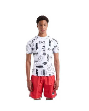 Tricou  pentru Barbati, m tee ss lycra, 7M000547-AF13158-F0043, Alb, Alb
