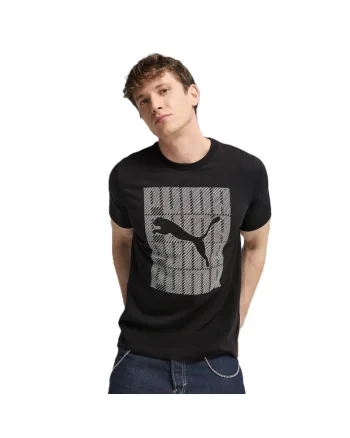 Tricou  pentru Barbati, graphics puma wording tee, 684825-01, XS INTL, Negru
