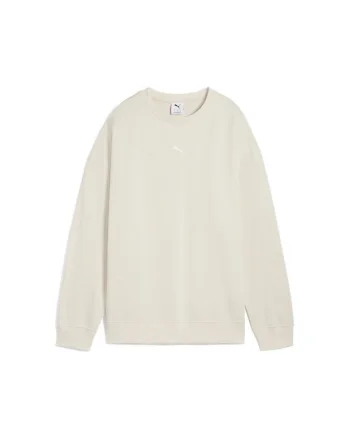 Bluza  pentru Femei, ess oversized crew tr, 685401-87, Alb, Alb