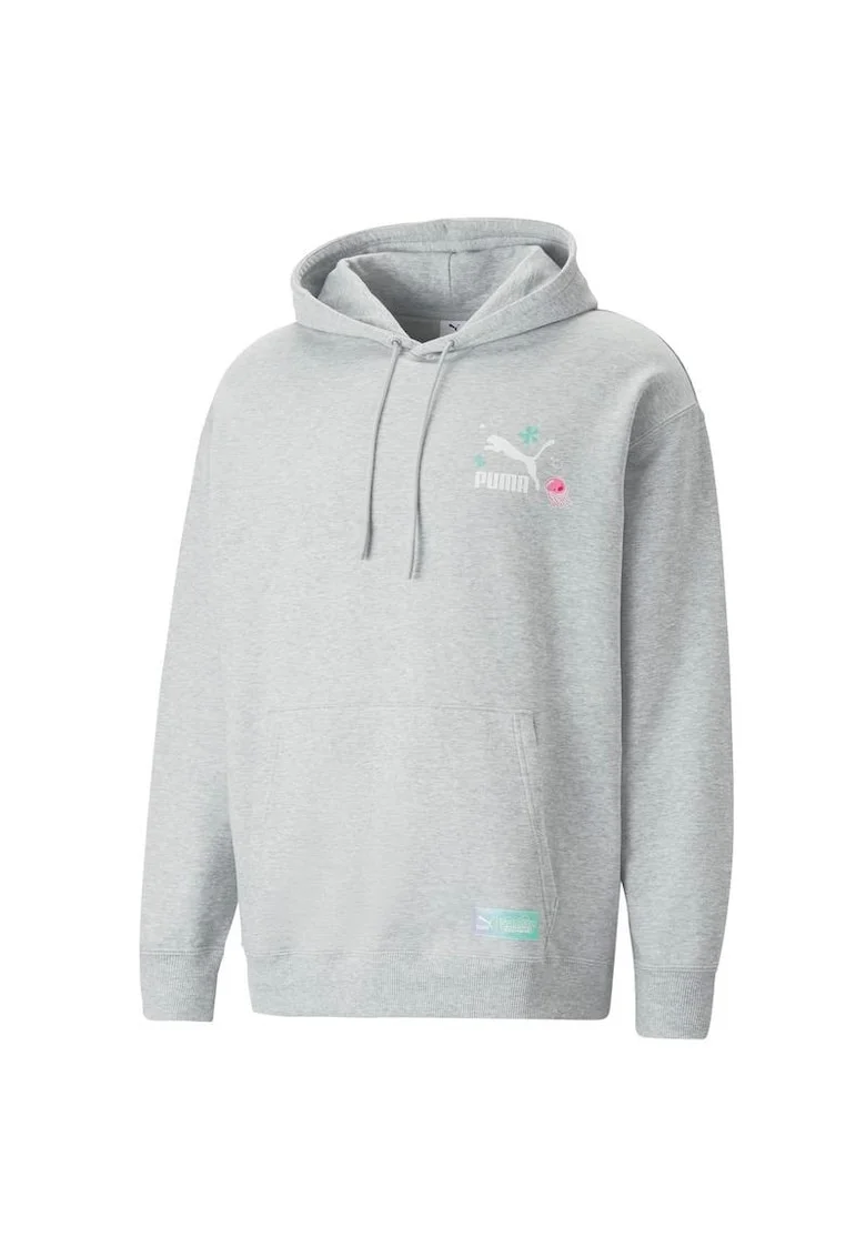 Hanorac  X SPONGEBOB Hoodie, 538960-04, Barbati, Gri, Gri