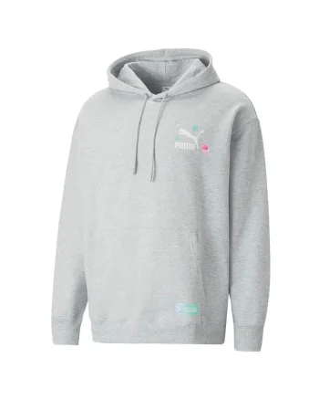 Hanorac  X SPONGEBOB Hoodie, 538960-04, Barbati, Gri, Gri