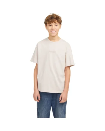 Tricou JACK &JONES Taka JNR 39241, Bej