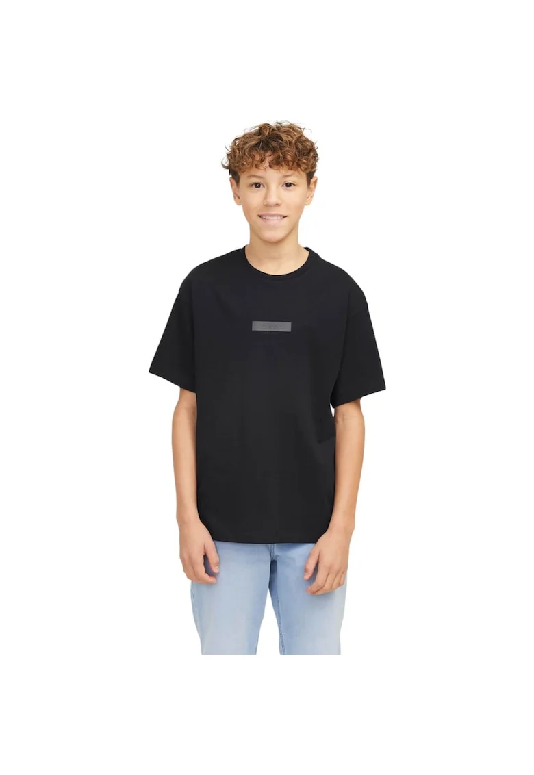Tricou JACK &JONES Taka JNR 39231, Negru