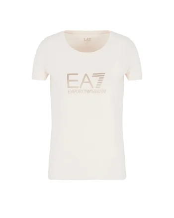 Tricou  W Tee Ss Rn Shiny, 8NTT66-TJFKZ-1712, Femei, Alb, Alb