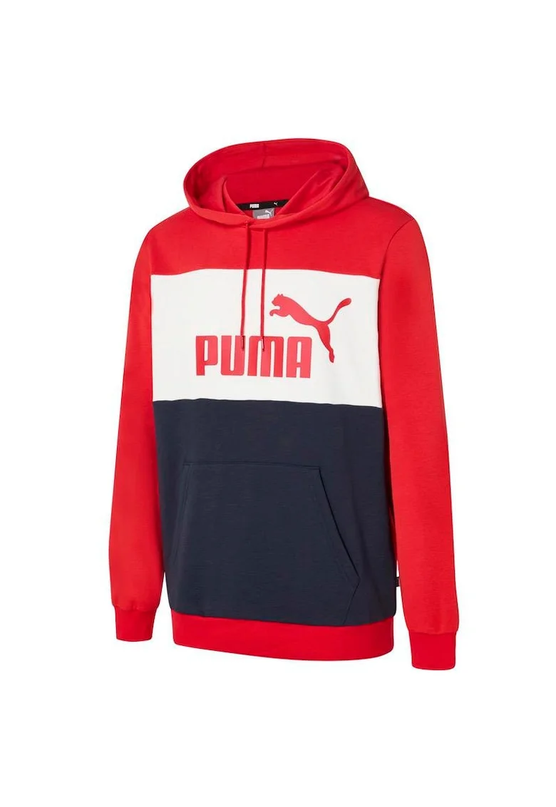 Hanorac  ESS+ Colorblock Hoodie TR, 848772-21, Barbati, Rosu, Rosu