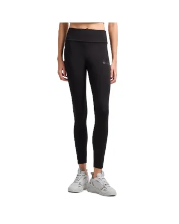 Colanti  pentru Femei, w leggings high waist fancy strass, 7W000169-AF12484-UC001, Negru, Negru