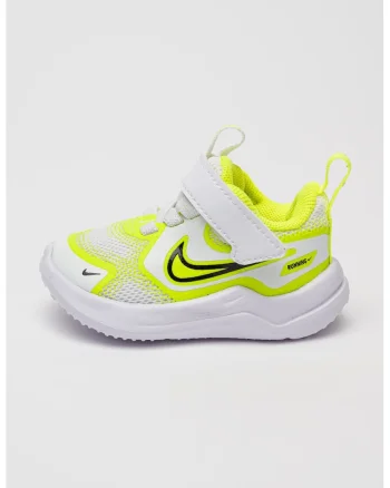 Pantofi Cosmic cu inchidere velcro pentru alergare, Alb/Verde lime