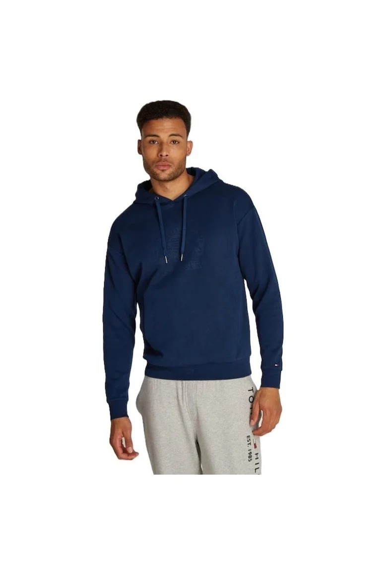 Hanorac  EMBOSSED HILFIGER CREST HOODY-MW0MW37459-DAF