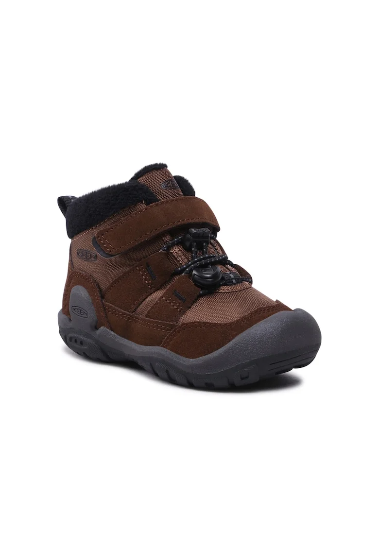 Pantofi sport baieti,  301702399, Maro, Piele naturala/Piele intoarsa, Maro
