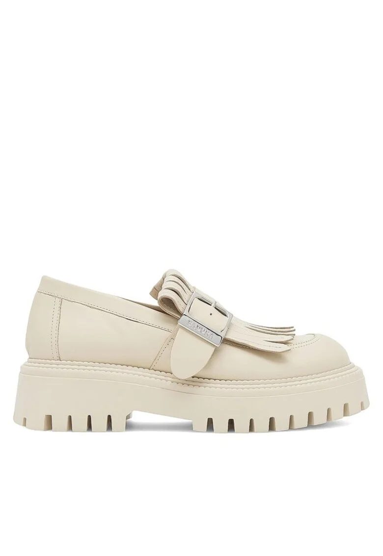 Pantofi sport dama,  Piele naturala, Bej, Bej