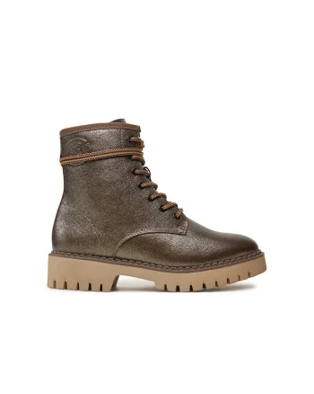 Pantofi sport dama,  24629, Piele ecologica, Maro