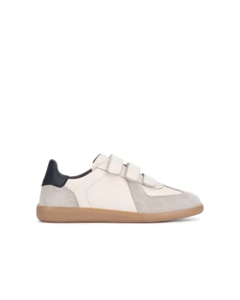 Pantofi sport dama,  590559, Piele naturala, Bej, Bej