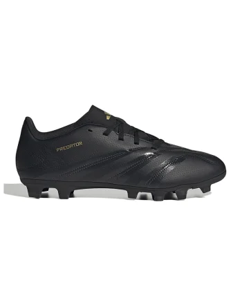 Pantofi pentru fotbal, cu crampoane Predator Club, Negru