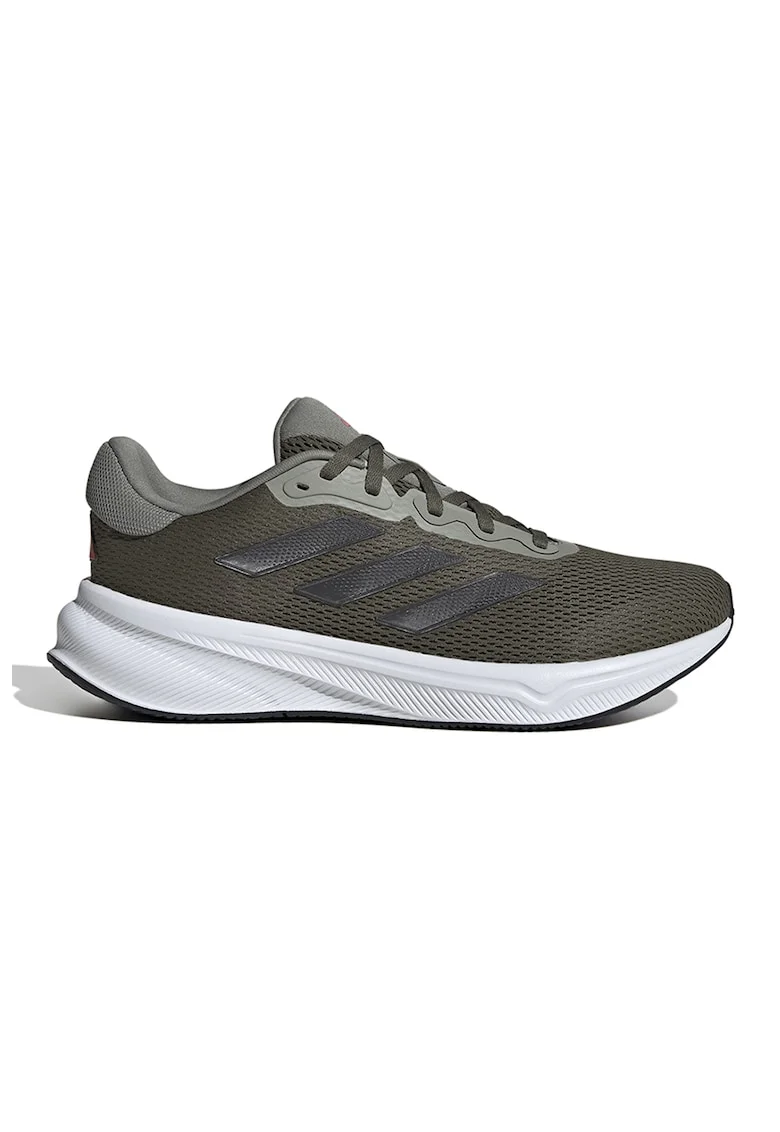 Pantofi din material textil pentru alergare Response, Maro taupe